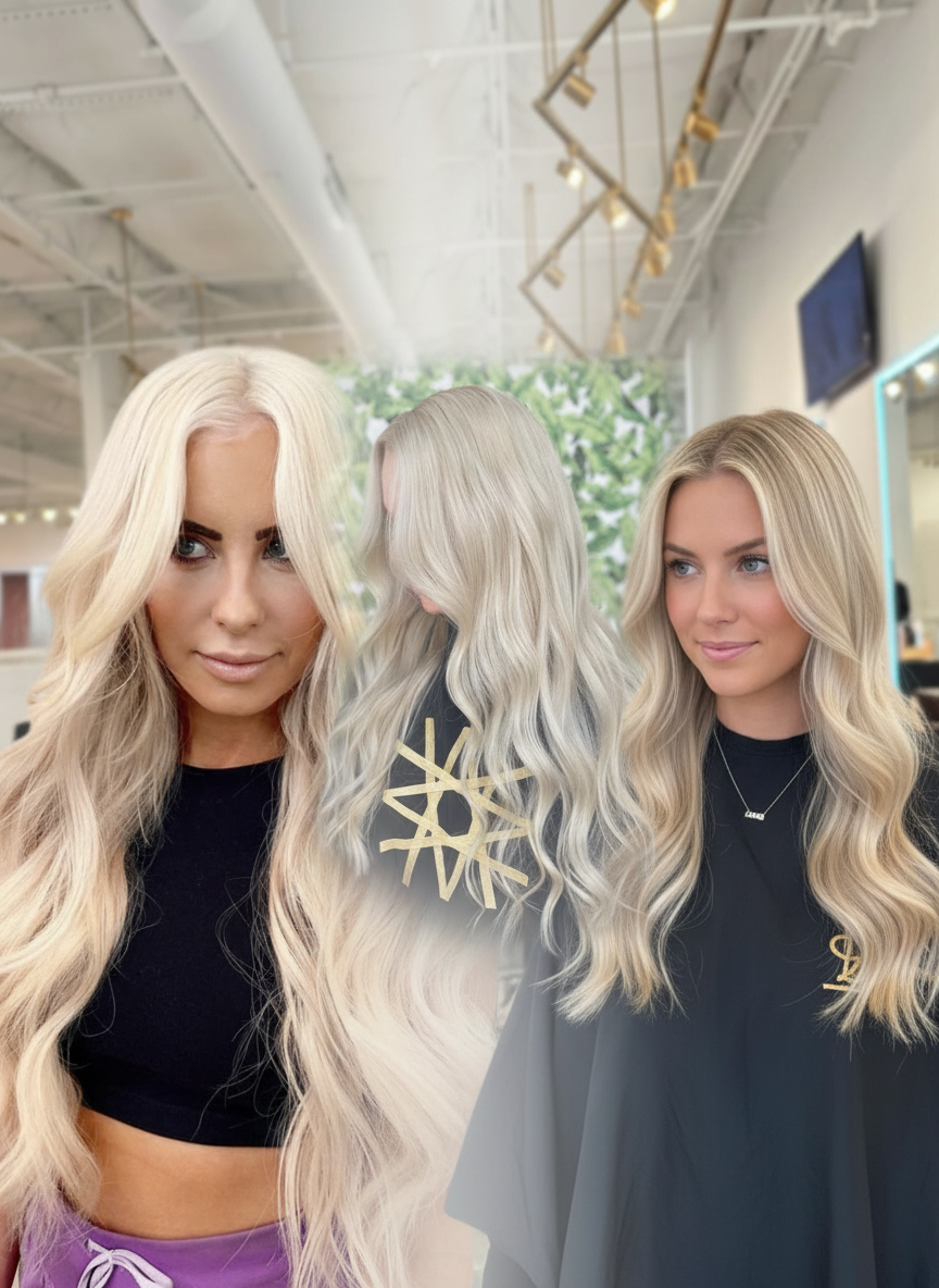 Blonding services showcase